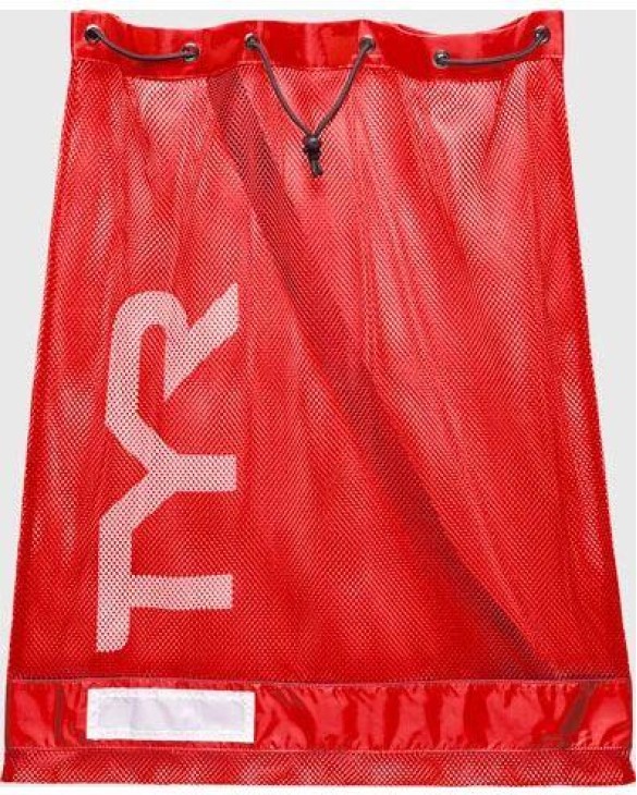 TYR 75L MESH EQUIPMENT BAG - 610 Red