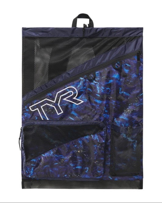 TYR ELITE TEAM 40L MESH BACKPACK - 978 Teal Multi