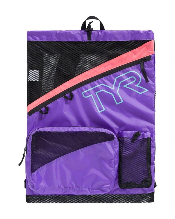 TYR ELITE TEAM 40L MESH BACKPACK - 978 Teal Multi