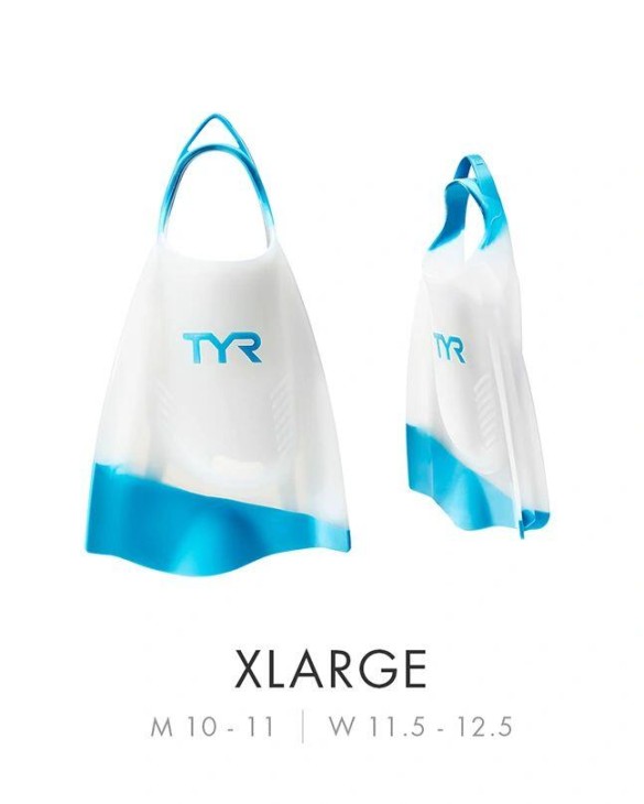 TYR HYDROBLADE FINS - 101 Clear