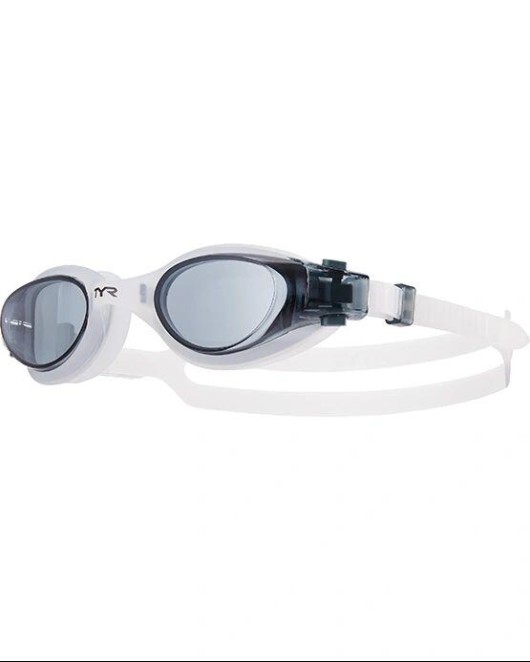 TYR ADULT VESI GOGGLES - 072 Smoke/White