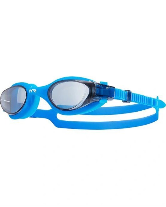 TYR ADULT VESI GOGGLES - 156 Smoke/Blue