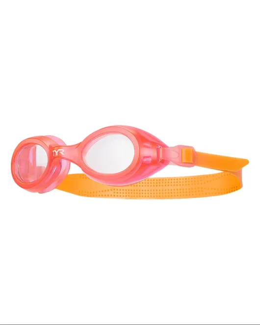 TYR AQUA BLAZE KID'S GOGGLES - 685 Pink Orange