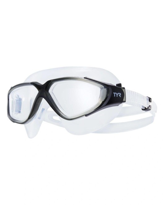 TYR ADULT ROGUE SWIM MASK - 033 Clear/Grey/Black
