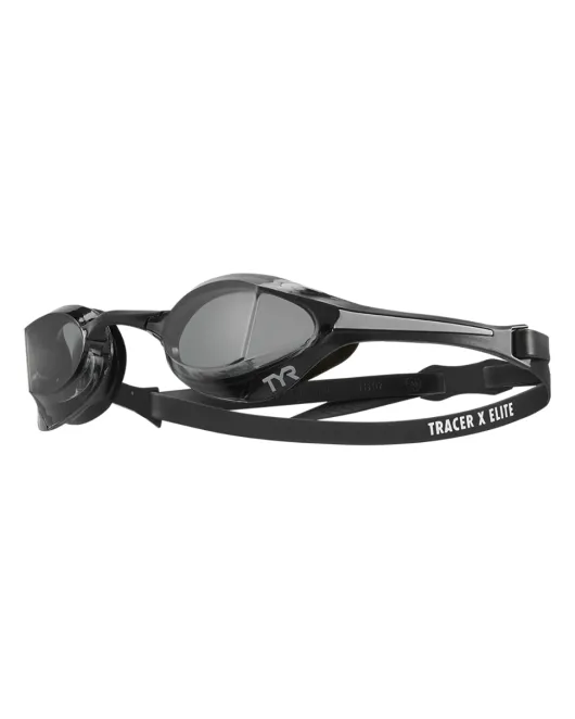 TYR ADULT TRACER-X ELITE RACING GOGGLES - 074 Smoke