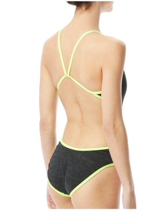 TYR DURAFAST ONE WOMEN'S MONOFIT SWIMSUIT - SANDBLASTED - 001 Black