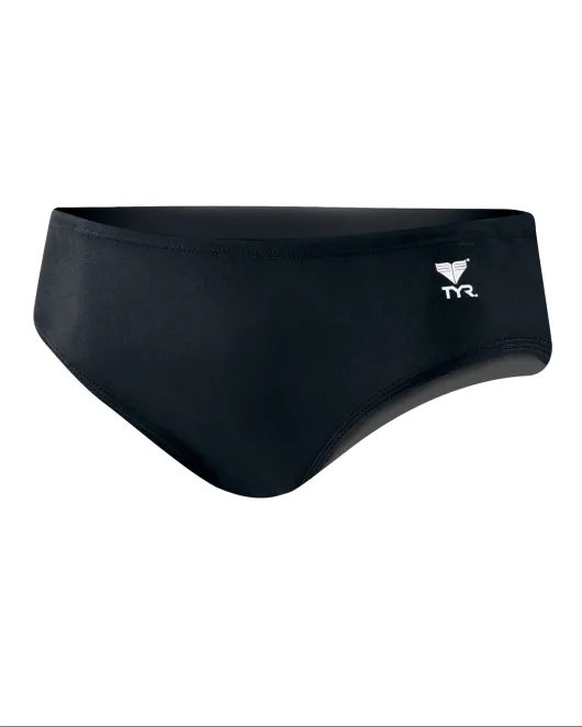TYRECO MEN'S BRIEF SWIMSUIT - SOLID - 001 Black