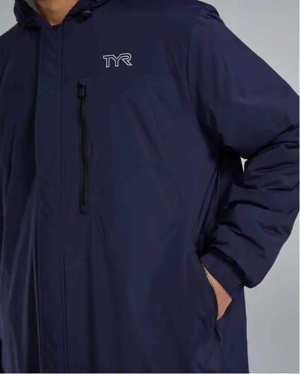 TYR Tech Unisex Hydrosphere Parka - 401 Navy