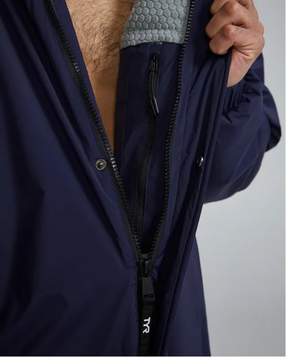 TYR Tech Unisex Hydrosphere Parka - 401 Navy