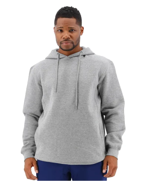 TYR MEN'S LOGO HOODIE - 952-CHARCOAL/SILVER