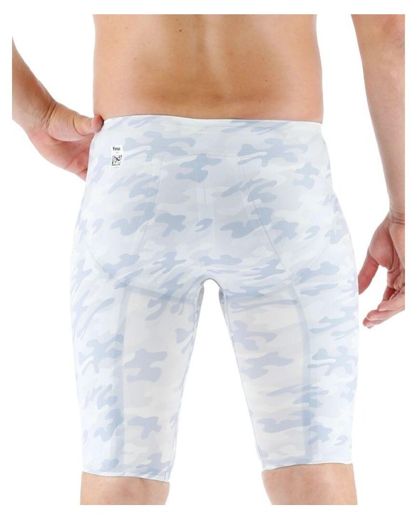 TYR MEN'S VENZO LOW-WAIST JAMMER SWIMSUIT - CAMO - 100 White