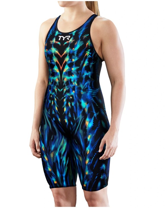 TYR WOMENS VENZO GENESIS CLOSED BACK SWIMSUIT - 216 Crystal