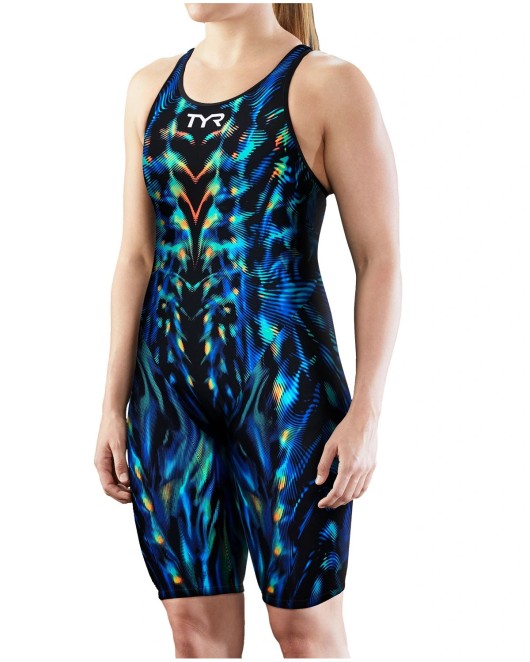 TYR WOMENS VENZO GENESIS OPEN BACK SWIMSUIT - 216 Crystal