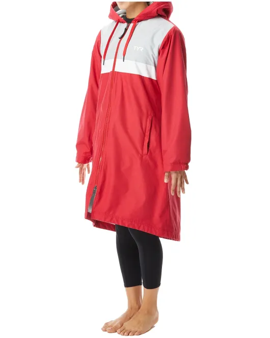 TYR WOMEN'S ALLIANCE PODIUM PARKA - 610 Red