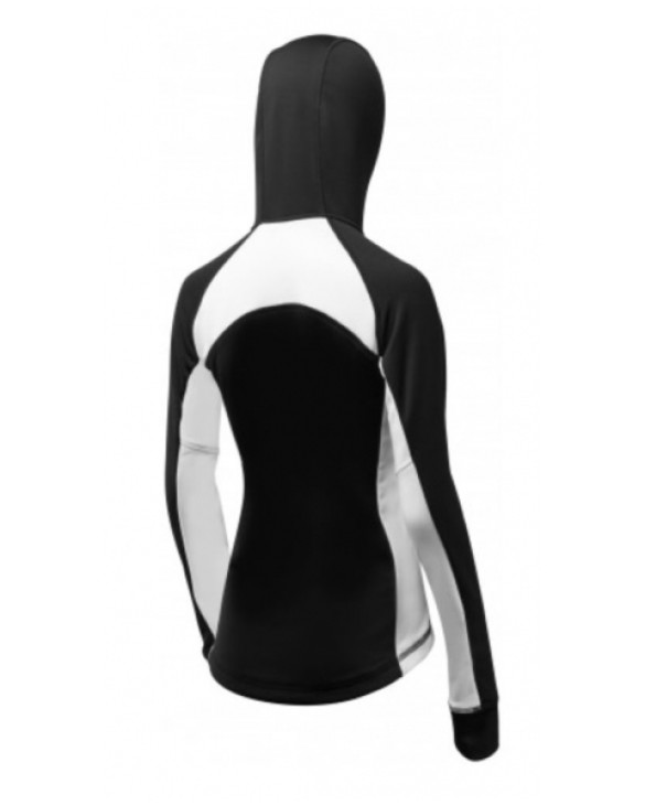 TYR Women's Jacket Victory - 060 Black/White