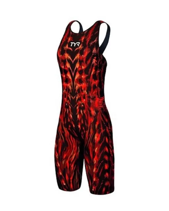 TYR WOMENS VENZO GENESIS CLOSED BACK SWIMSUIT - 233 Plasma