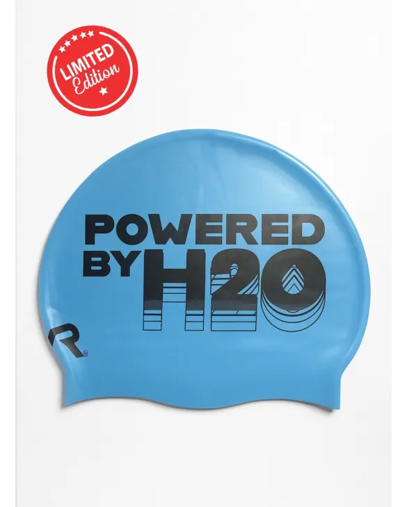 TYR WORLD-AQUATICS LIMITED EDITION SWIM CAP - 400 blue