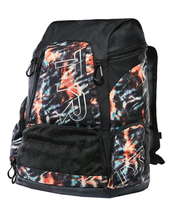 TYR ALLIANCE 45L BACKPACK - VALIDUS - 957 Orange/Aqua/Black