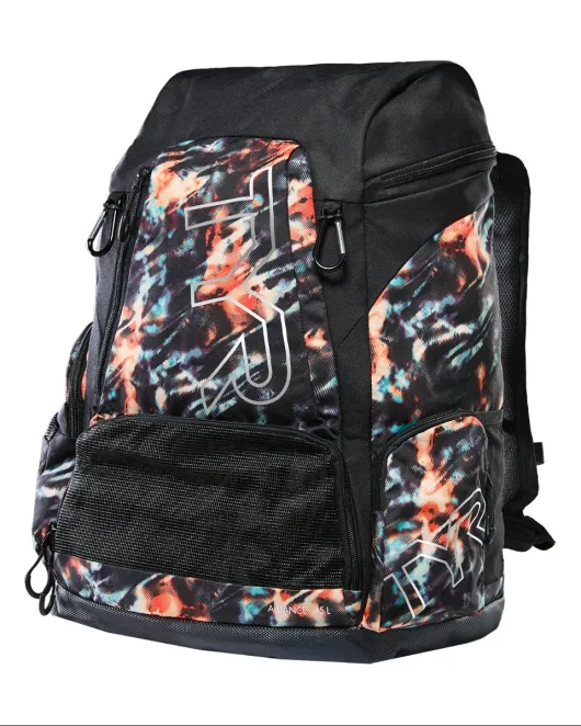 TYR ALLIANCE 45L BACKPACK - VALIDUS - 957 Orange/Aqua/Black