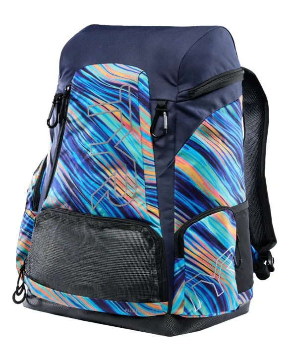 TYR ALLIANCE 45L BACKPACK - RIPTIDAL -435 Teal/Org