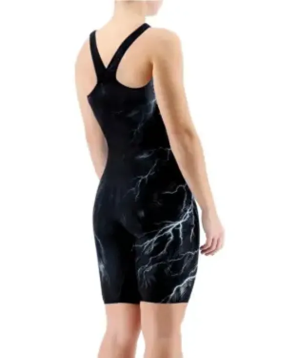 TYR Venzo Phantom Oblivion Black Closed Back Swimsuit - 001 Black