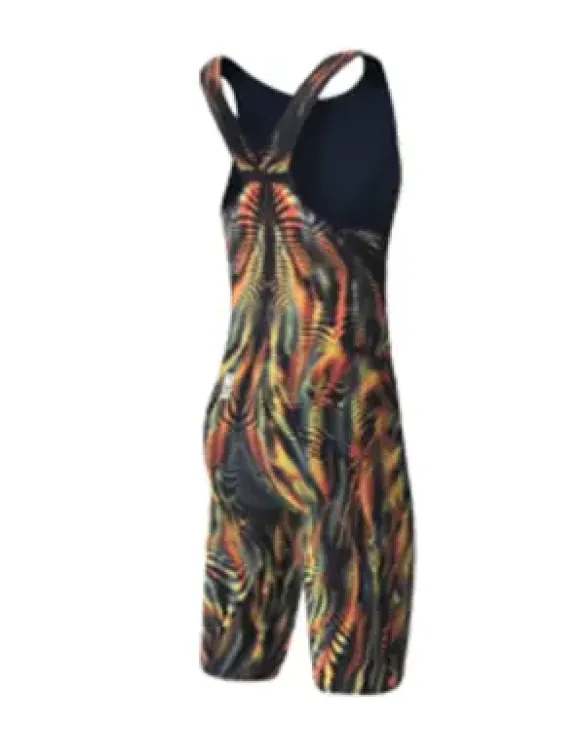 TYR WOMENS VENZO GENESIS CLOSED BACK SWIMSUIT - 234 INFERNO