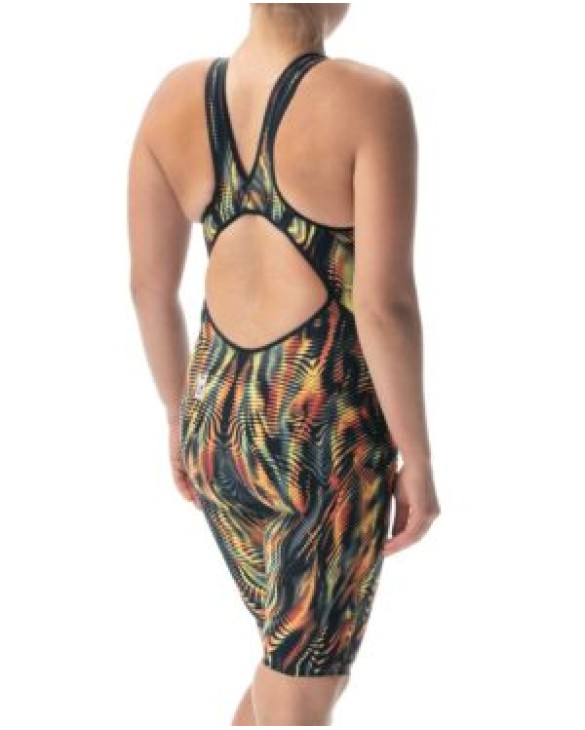TYR WOMENS VENZO GENESIS OPEN BACK SWIMSUIT - 234 INFERNO