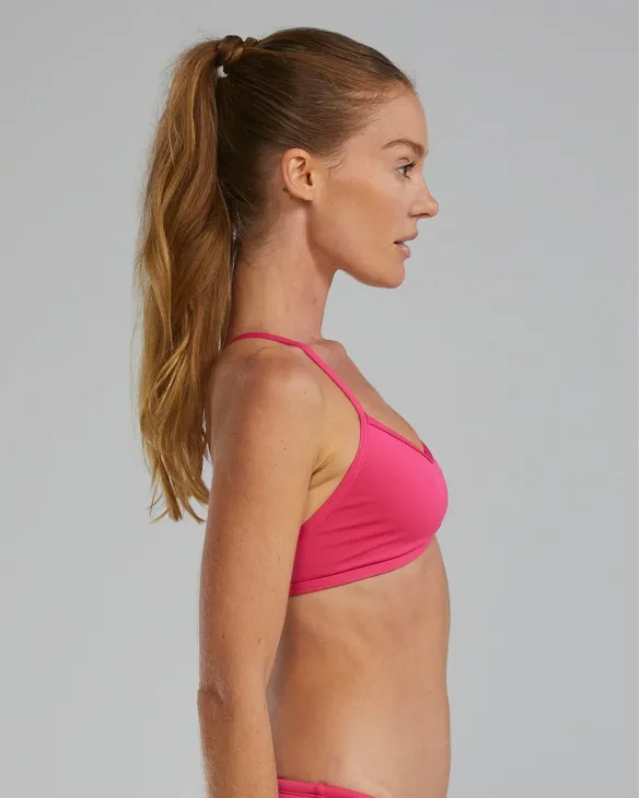 TYR DURAFAST ELITE WOMEN'S TRINITY TOP - SOLID 551 Fuchsia