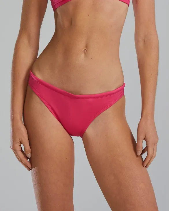 TYR DURAFAST ELITE WOMEN'S CLASSIC FULL COVERAGE BIKINI BOTTOM - SOLID 551 Fuchsia