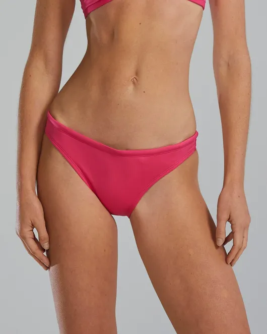 TYR DURAFAST ELITE WOMEN'S CLASSIC FULL COVERAGE BIKINI BOTTOM - SOLID 551 Fuchsia