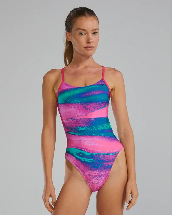 TYR Women's Durafast Elite CutoutFit Diffusion