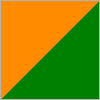 809 Orange/Green